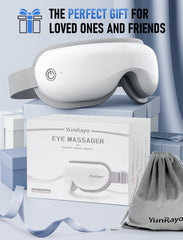 YunRayo eye massager side view highlighting mode controls for daily comfort