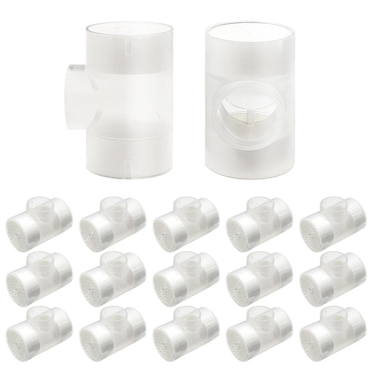 YUQILIN 50pcs tracheostomy HME packaging with individually wrapped units for hygiene.