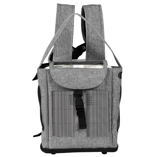 Breathable mesh panels on the Yxmeiguo G3 backpack improve airflow during activity.