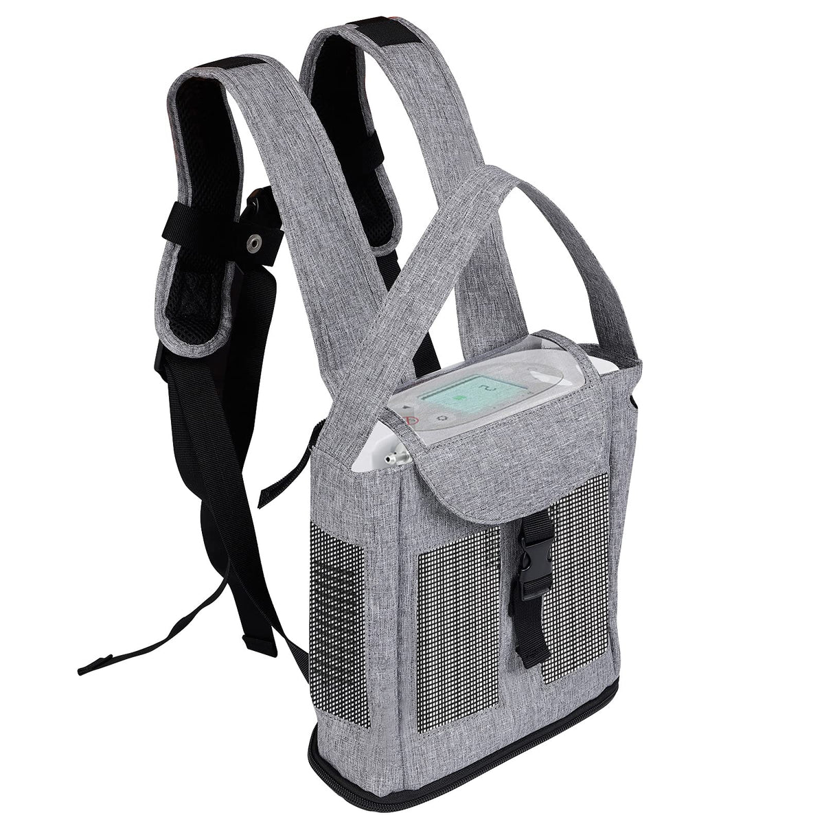 Yxmeiguo G3 backpack with lightweight design for easy transport of your concentrator.