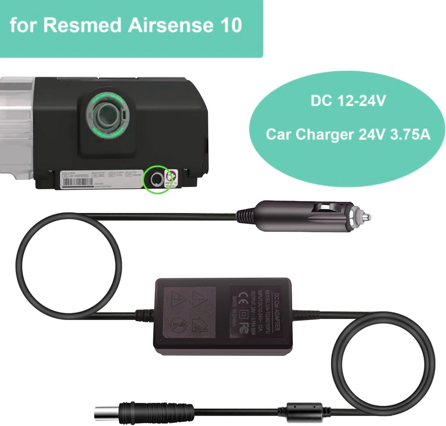 YXQZH 12V/24V input support enables use in cars and RVs