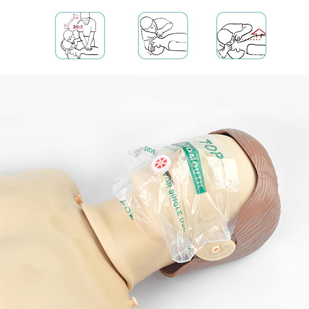 Yzpacc AED training supplies include the CPR mask essentials.