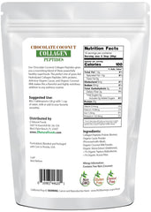 Z Natural Foods chocolate coconut collagen scoop for easy daily servings