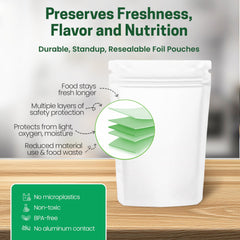 Z Natural Foods unflavored whey powder poured for versatile meals and snacks