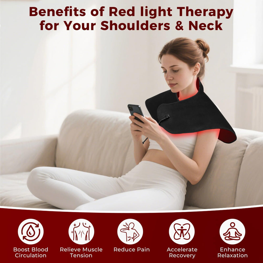 ZAEXAE foldable red-light mat stores easily in small spaces