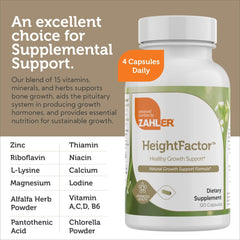Zahler Height Factor daily-dose-spoon demonstrating convenient measurement for consistent intake
