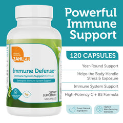 Zahler Immune Defense box packaging showcasing premium quality.