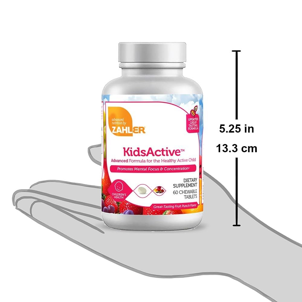 Zahler KidsActive dose-spoon inside box for easy daily use