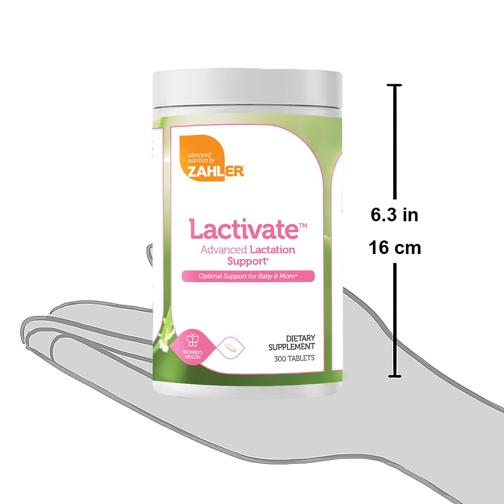 Zahler Lactivate bottle label close-up showcasing quality packaging