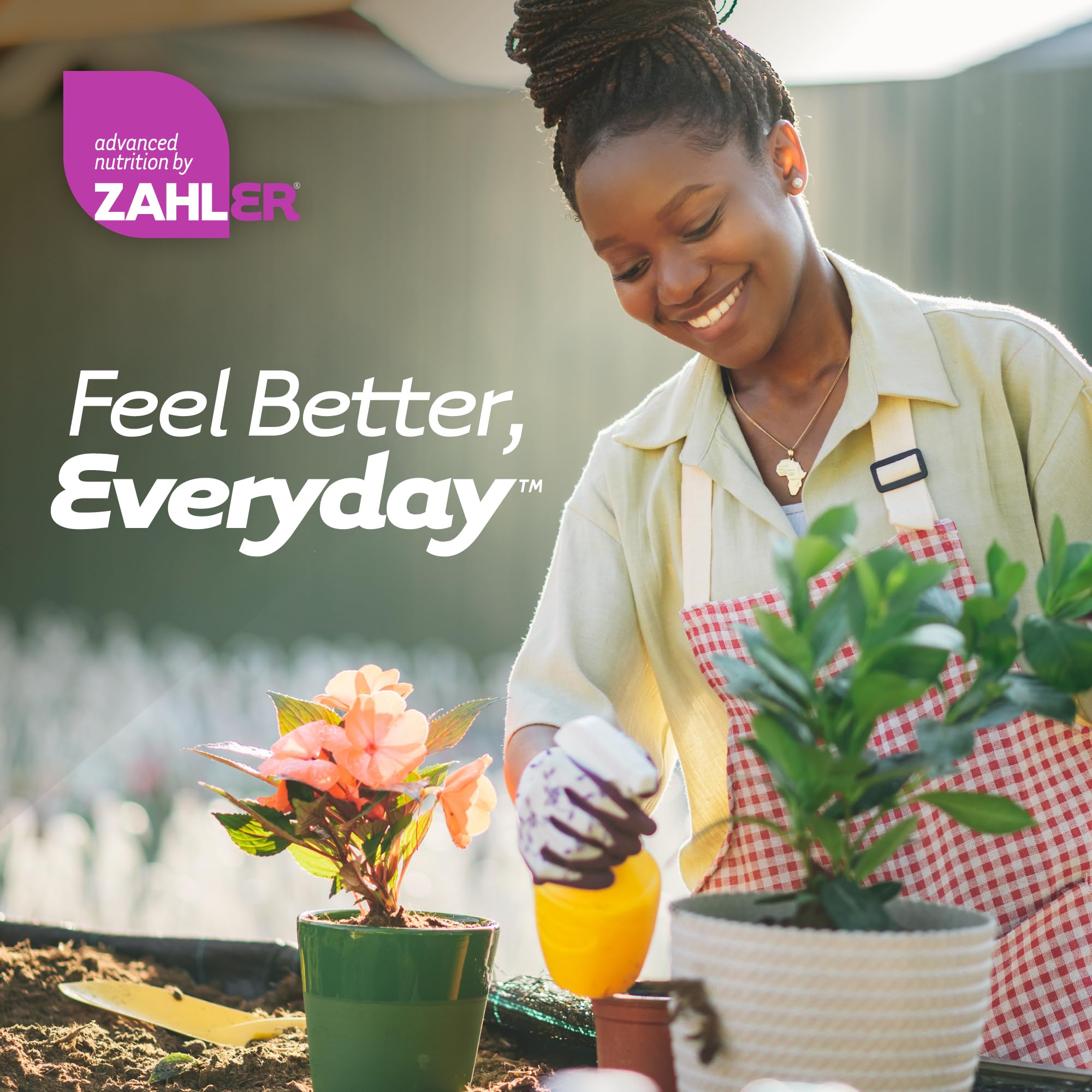 Zahler Vitamin D3 bottle in use for convenient supplementation