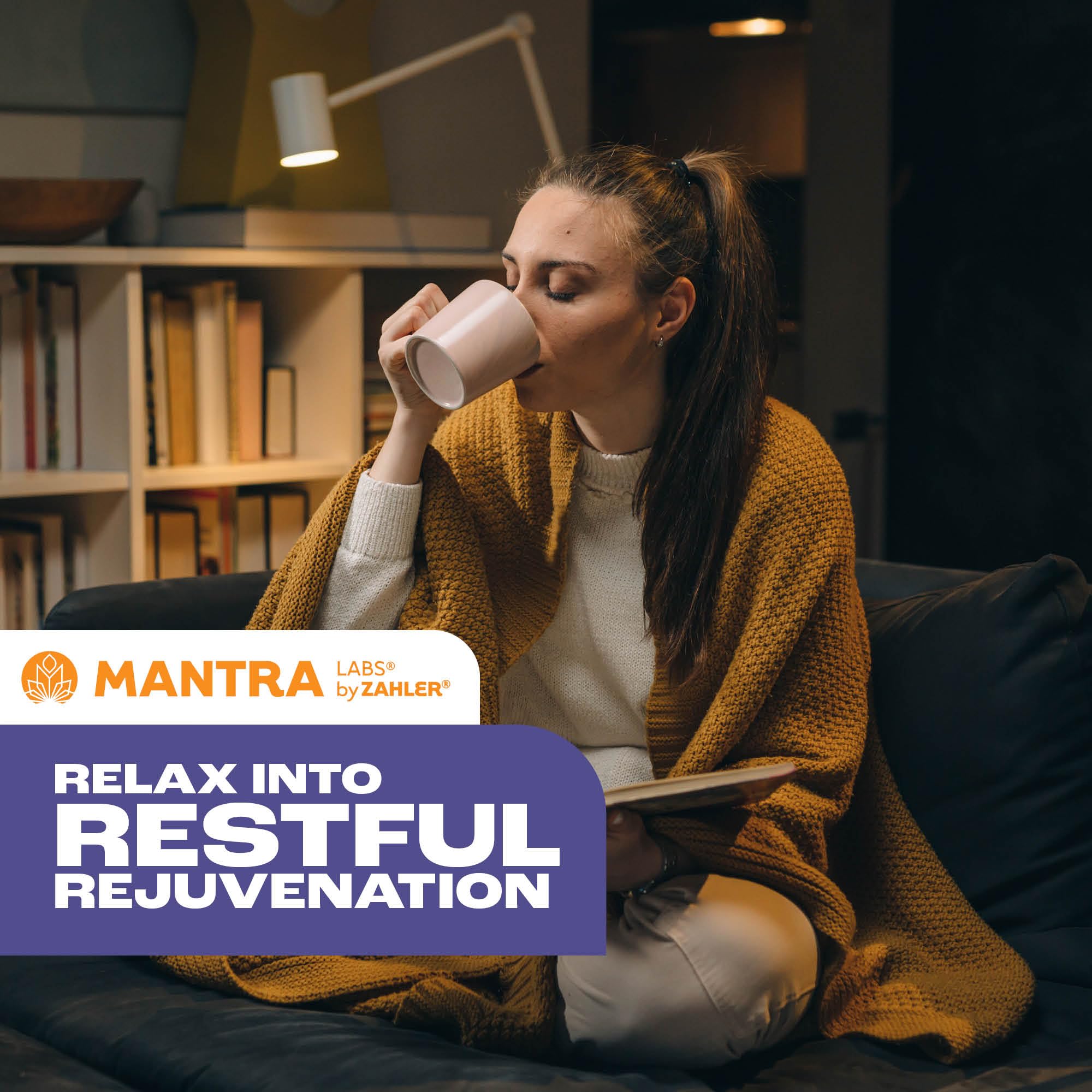 Zahler Mantra Rest set up for a peaceful, restful evening.