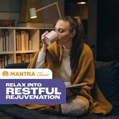 Zahler Mantra Rest set up for a peaceful, restful evening.
