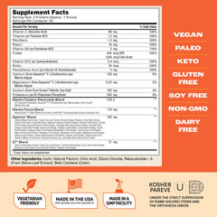 Zahler Mantra Rise citrus coconut powder ready for mix.