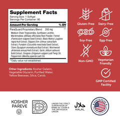 Zahler Paraguard kosher certification label indicating trusted quality.