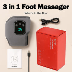 ZAIREG wireless portable foot massager design for relaxation anywhere.