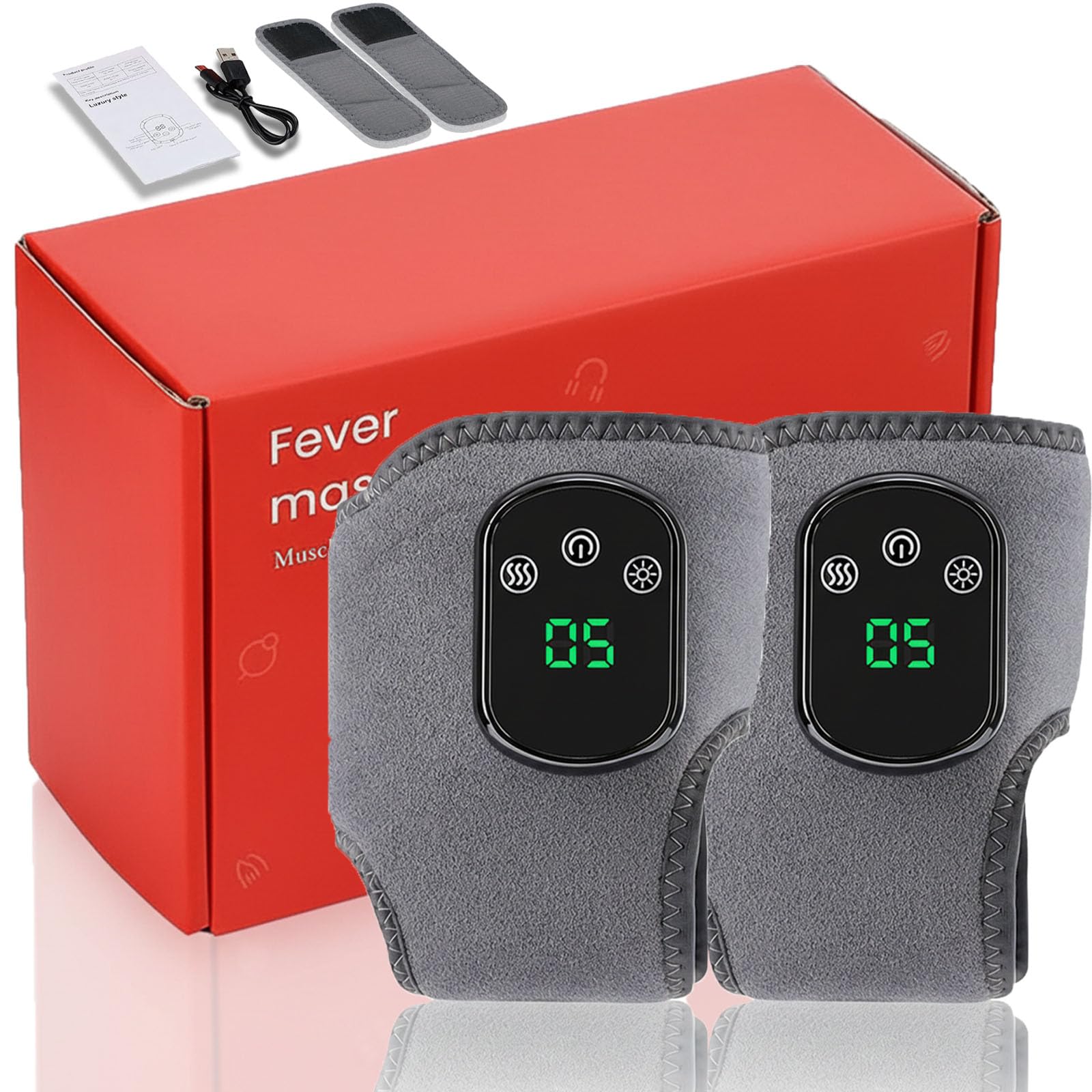 ZAIREG Foot Revive Massager with triple therapy boosts circulation for tired feet.