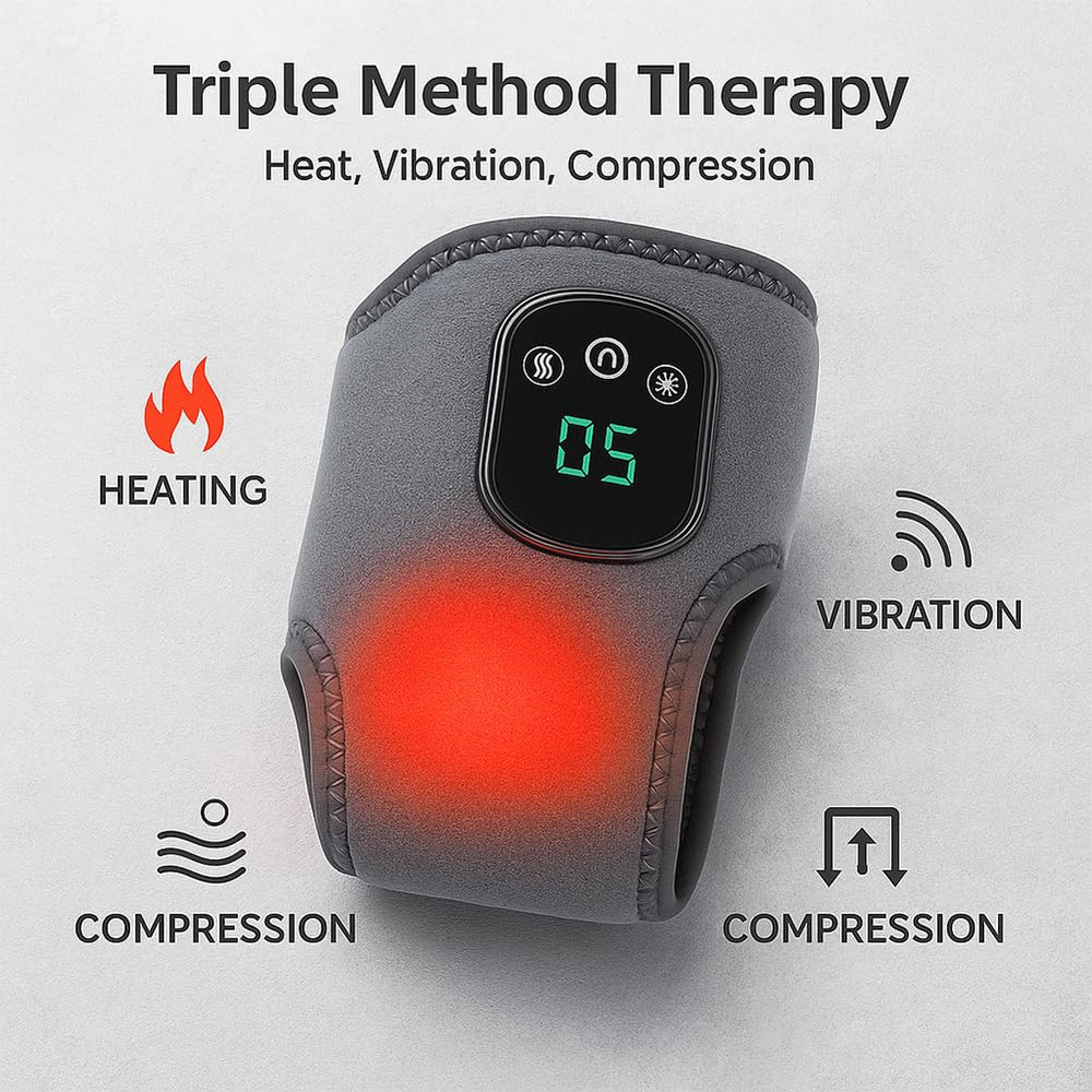 ZAIREG foot massager provides five heat levels to suit preference and comfort.