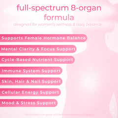 Zakrama bottle label close-up highlighting nutrient-dense liver and organ ingredients