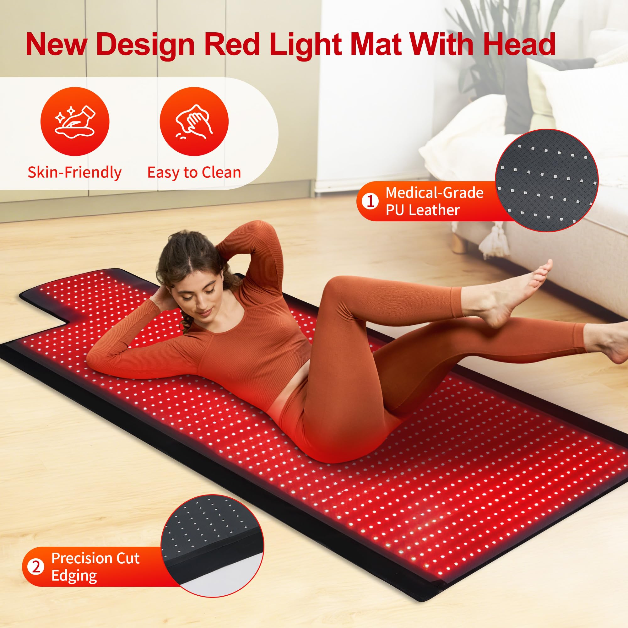 ZALWYC premium leather surface provides spa-like comfort during sessions