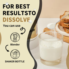 Zammex bovine colostrum powder jar shows grass-fed sourcing.