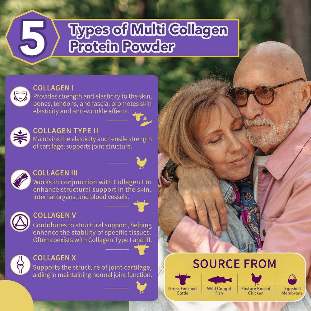 Zammex Multi Collagen label closeup highlighting 10 g per serving