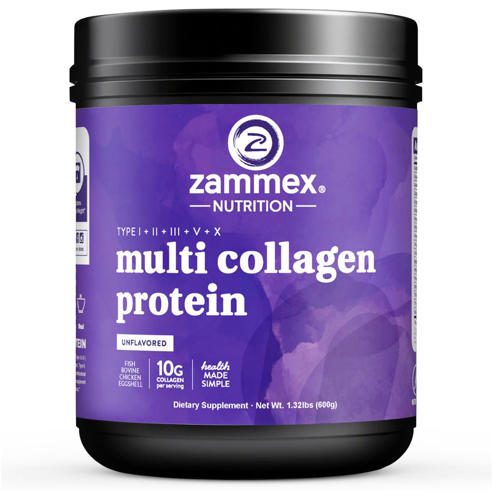 Zammex Multi Collagen bottle for daily use supporting overall wellness