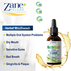 Zane Hellas oregano oil bottle closeup signals natural breath care.