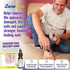 ZanaQuick application tip drops demonstrating daily use.
