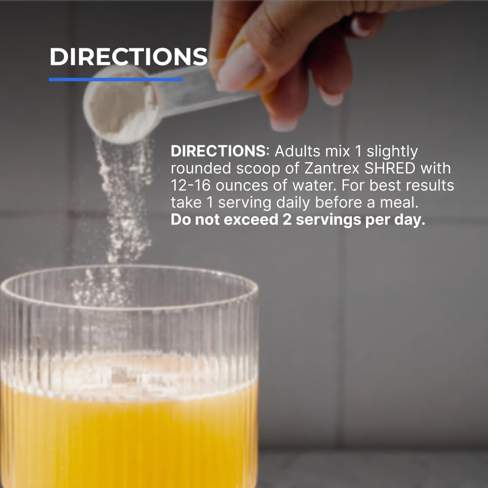Zantrex Shred workout scene suggesting sustained energy for exercise
