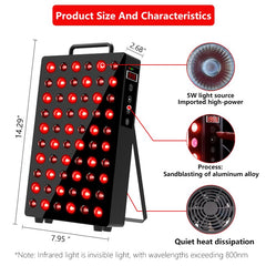 Zarbaha 850nm near-infrared panel for deeper tissue comfort