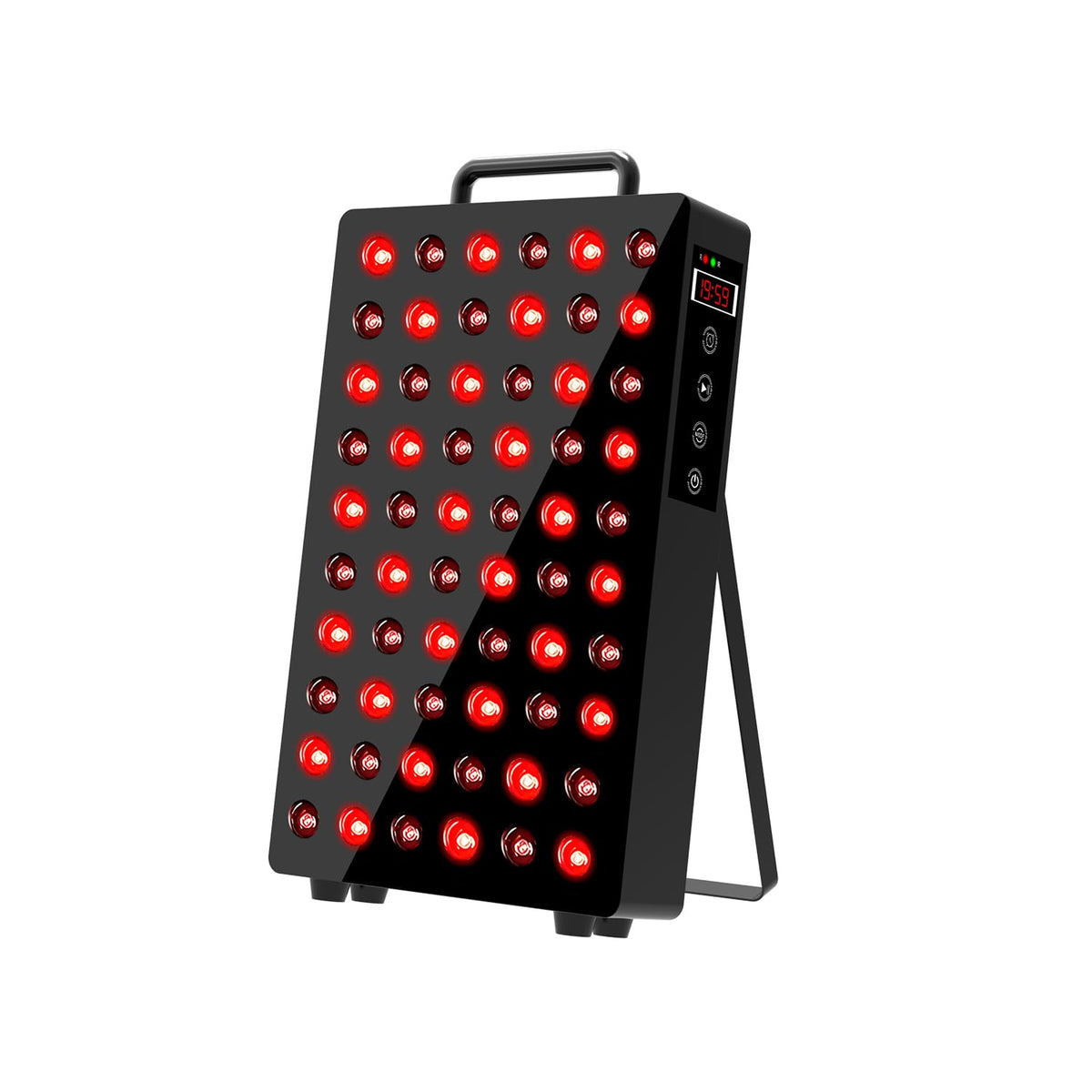 Zarbaha red light panel on the face boosts skin vitality and glow
