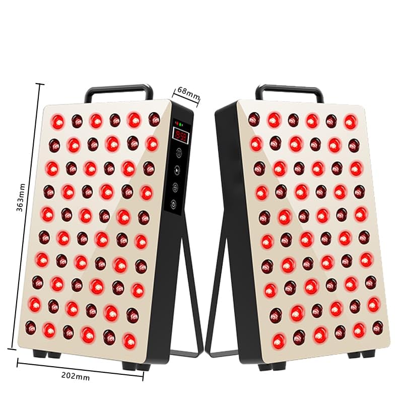 Zarbaha Red Therapy Panel 105 W for face and neck use demonstrates versatile wellness care
