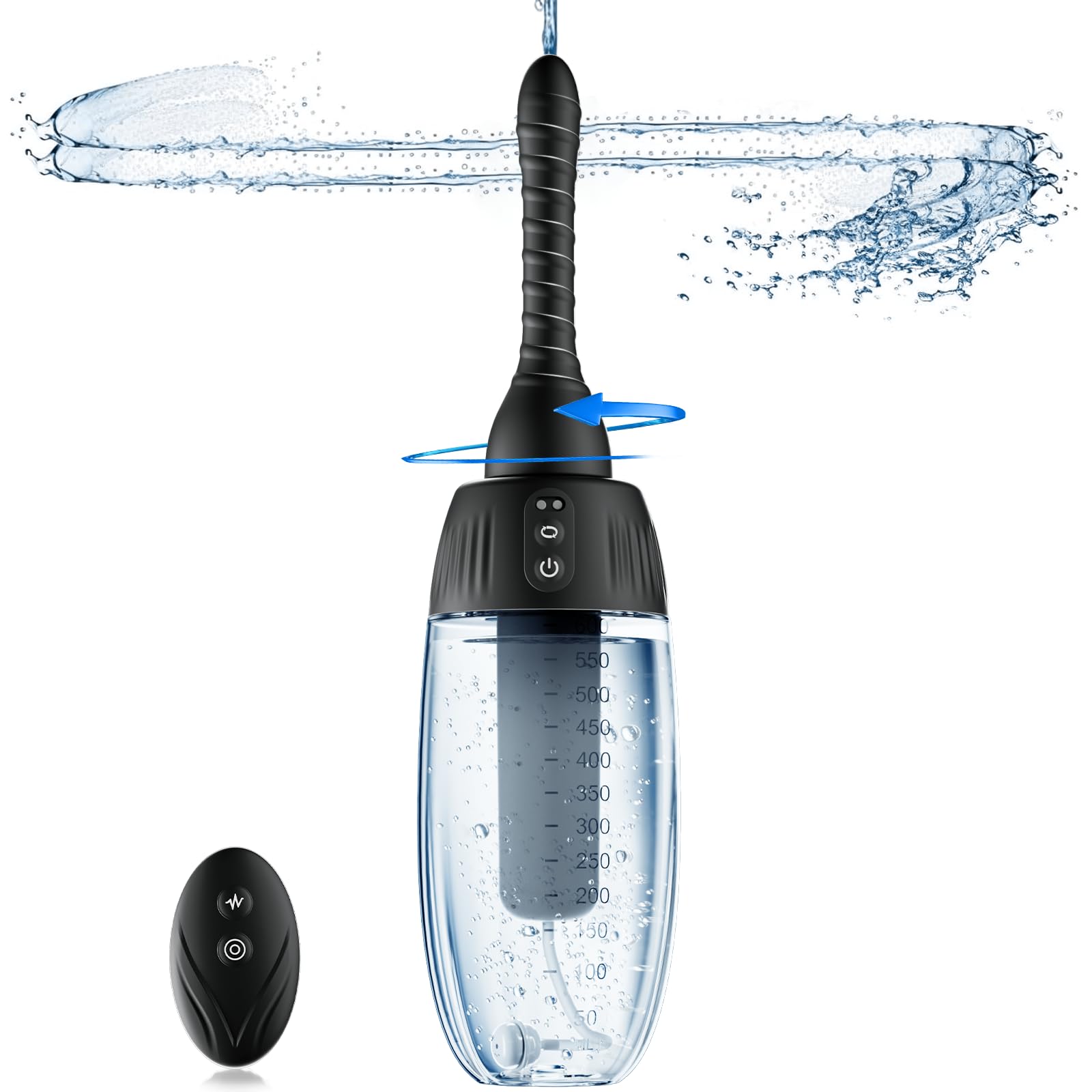 Zatsaog Anal Douche automatic bulb assembly for easy setup and thorough cleansing