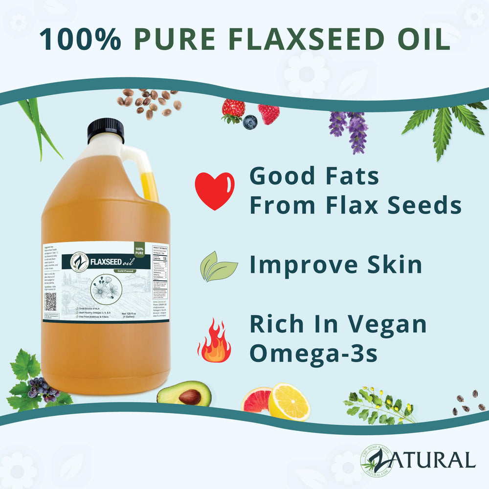 Zatural flaxseed oil as a lightweight skincare carrier oil.