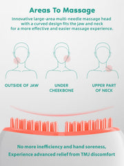 Zaybuon massager close-up shows multi-needle therapy design.