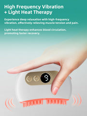 Zaybuon ergonomic head design enables precise jaw massage.