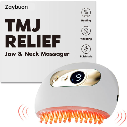 Zaybuon TMJ relief massager front view for targeted jaw comfort.