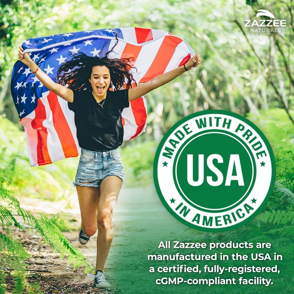 Zazzee Green Tea Extract container emphasizes 80 percent catechins