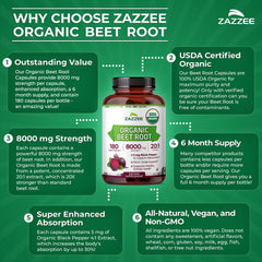 Zazzee Made in USA stamp signals quality and safe production