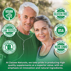 Back label nutrition overview mentions 120 capsules per bottle.