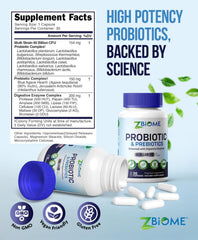 ZBIOME delayed-release capsules close-up