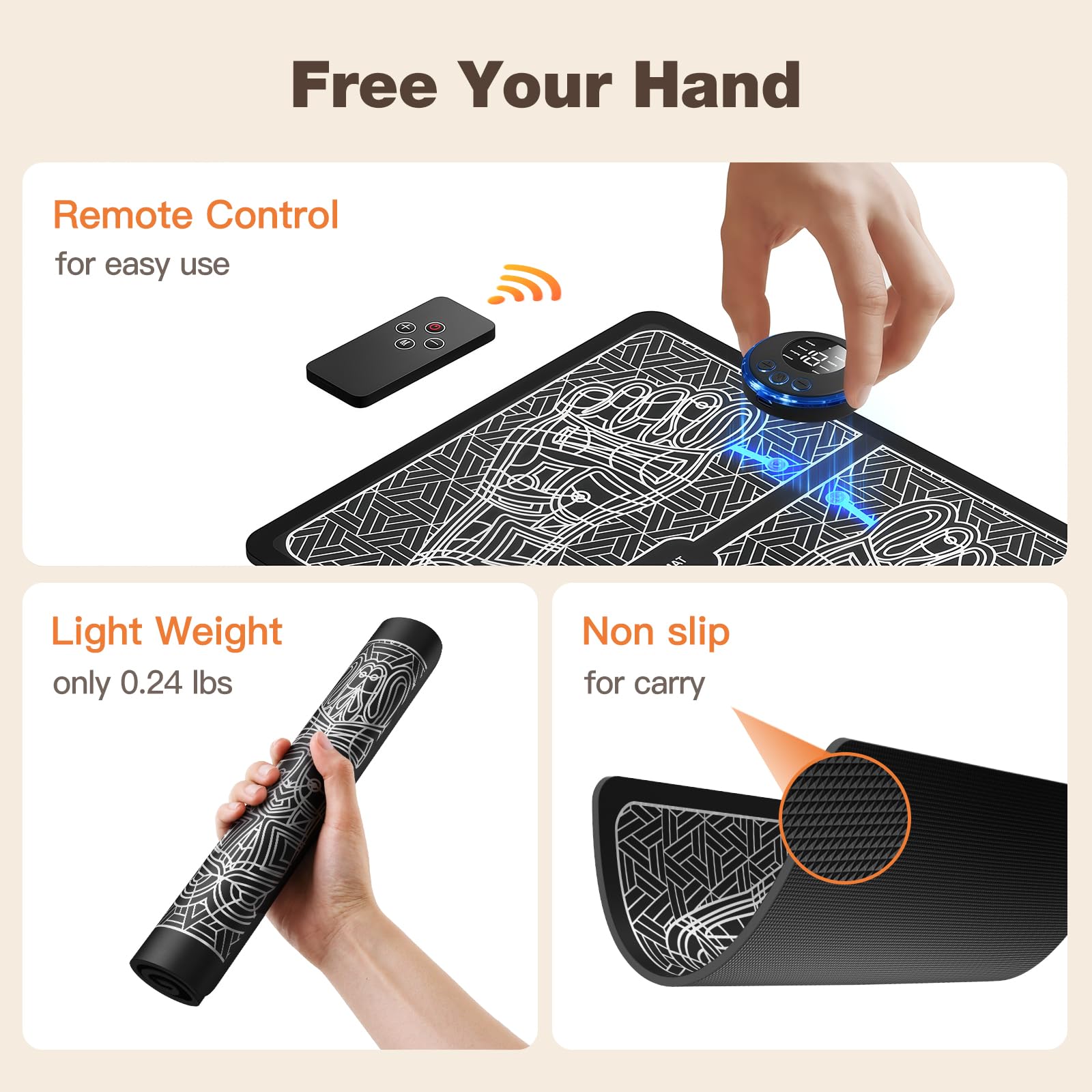 ZDASOSR compact design fits into a travel bag or desk drawer