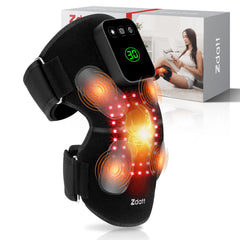 Zdatt Red Light Therapy Knee, front view with LEDs for targeted relief.