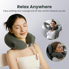 ZDEER travel neck support pillow for commutes and flights