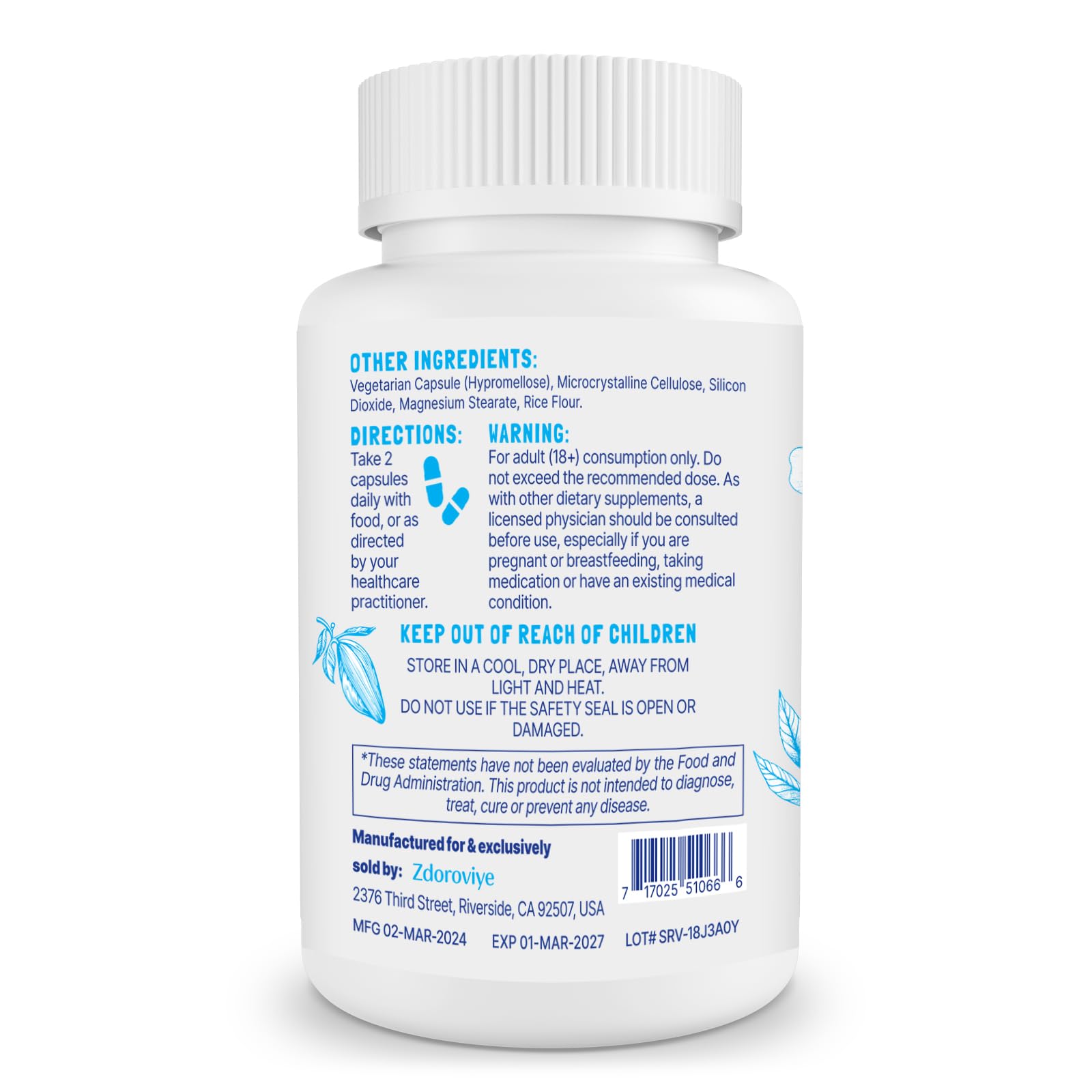Zdoroviye bottle beside notebook planning healthier lifestyle.