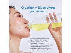 Zeal Naturals Creatine with Electrolytes scoop ready for precise dosing.