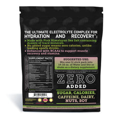 Zeal Naturals Enhanced Electrolyte Stick strawberry-kiwi scoop highlights flavor and electrolytes