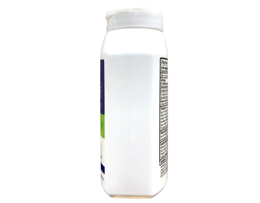 Zeasorb packaging shows six boxes for convenient antifungal treatment.