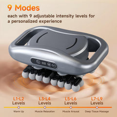 ZEDRIWELL back massage focus with 48 heads for targeted relief.