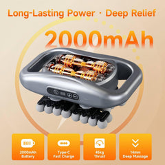 ZEDRIWELL feet massage gun for tension release after workouts.